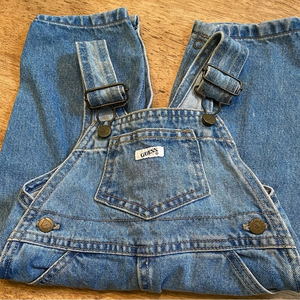 Vintage Baby‎ Guess 12 Month Cotton Denim Jean Overalls